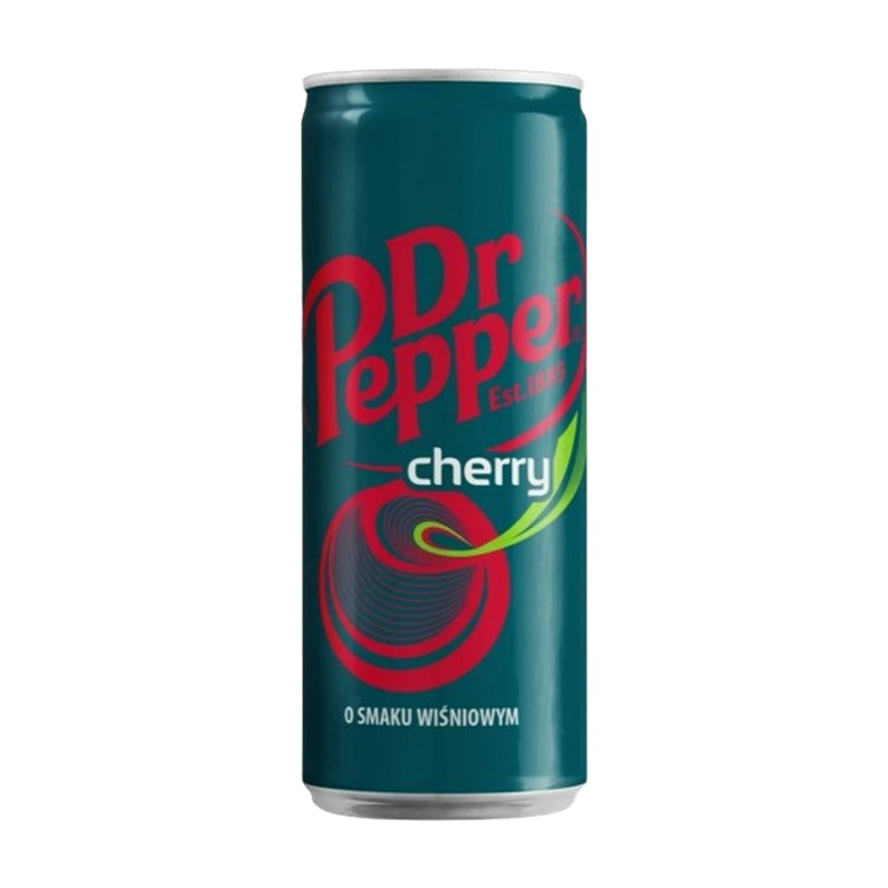 НАПИТОК ГАЗИРОВАННЫЙ DR PEPPER CHERRY 0,33Л Ж/Б