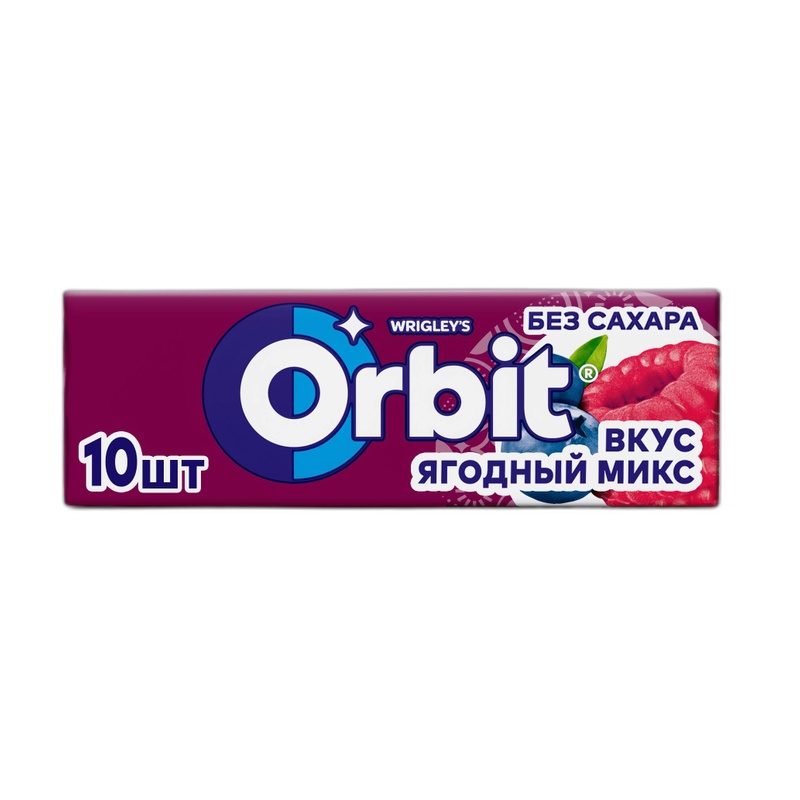 ЖЕВАТЕЛЬНАЯ РЕЗИНКА ORBIT МИКС 13,6Г