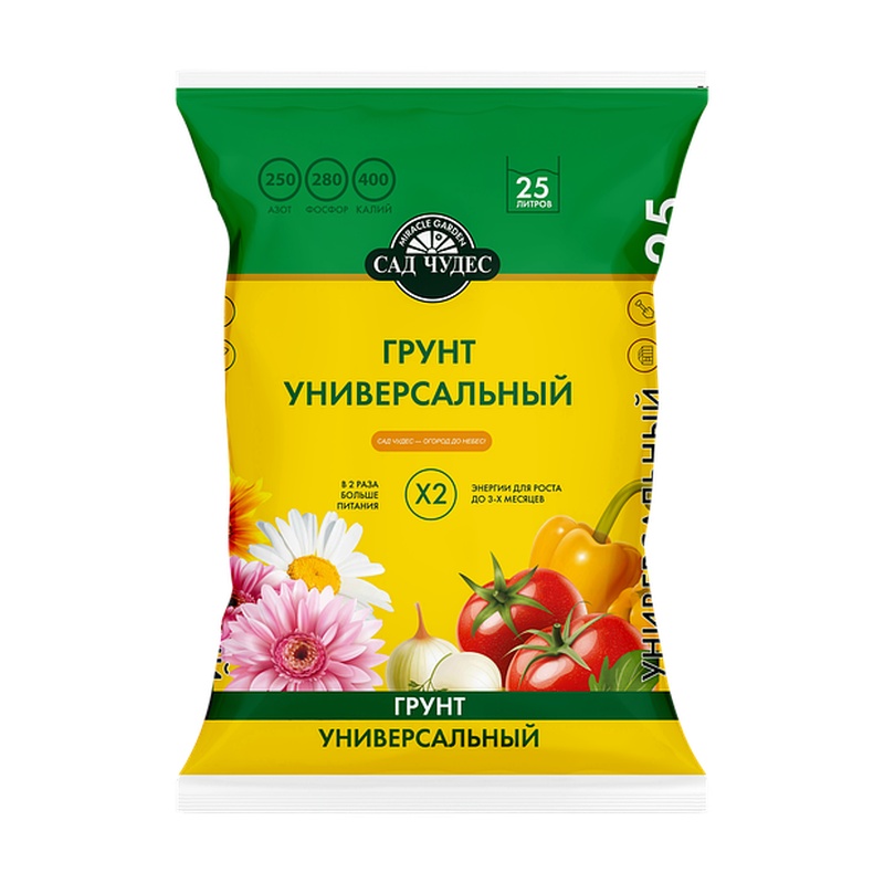 ГРУНТ САД ЧУДЕС УНИВЕРСАЛЬНЫЙ 25Л
