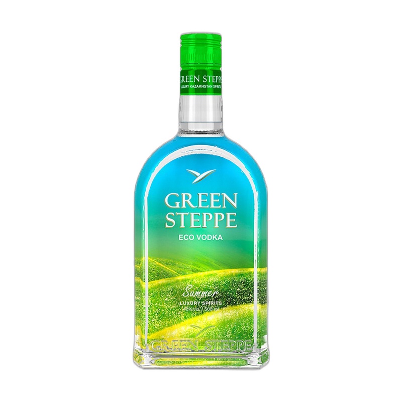 ВОДКА GREEN STEPPE SUMMER 40% 0,2Л
