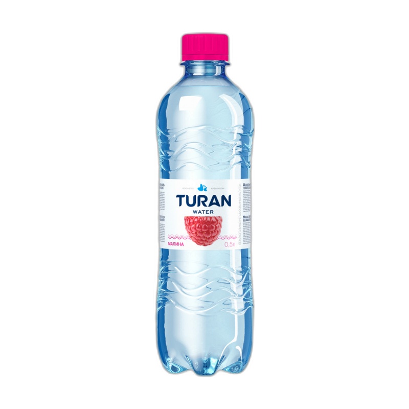 ВОДА НЕГАЗИРОВАННАЯ TURAN МАЛИНА 0,5Л ПЭТ