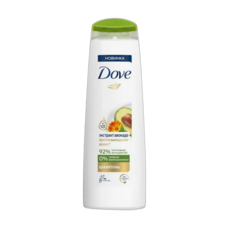 ШАМПУНЬ DOVE ПРОТИВ ВЫПАДЕНИЯ ВОЛОС С ЭКСТРАКТОМ АВОКАДО 400МЛ