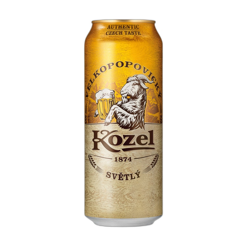 ПИВО KOZEL PALE LAGER BEER 4,8% 0,5Л СТ/Б