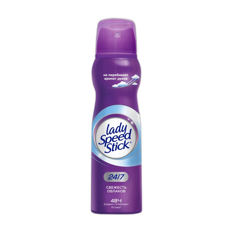 ДЕЗОДОРАНТ-СПРЕЙ LADY SPEED STICK СВЕЖЕСТЬ ОБЛАКОВ 150МЛ