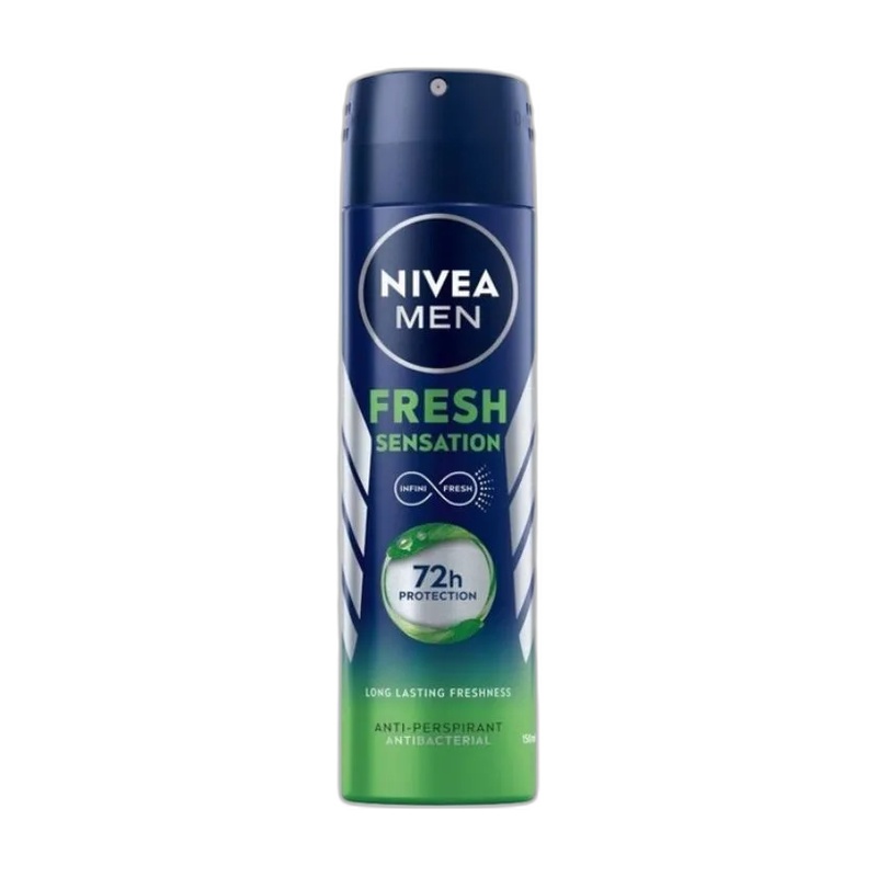 АНТИПЕРСПИРАНТ-СПРЕЙ NIVEA MEN FRESH SENSATION 150МЛ