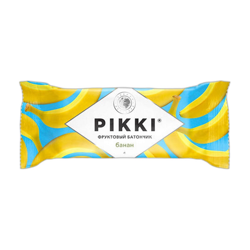 БАТОНЧИК ФРУКТОВЫЙ PIKKI БАНАН 25Г