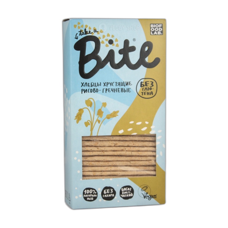 ХЛЕБЦЫ РИСОВО-ГРЕЧНЕВЫЕ BITE 150Г