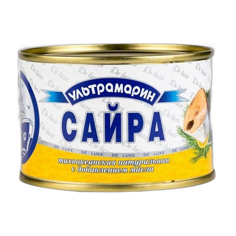 САЙРА УЛЬТРАМАРИН ТИХООКЕАНСКАЯ 240Г КЛЮЧ