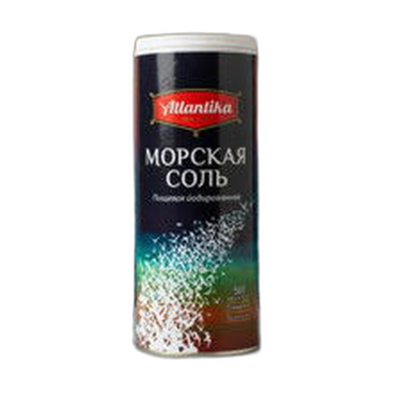 СОЛЬ АТЛАНТИКА МОРСКАЯ ЙОДИРОВАННАЯ 500Г ПЭТ