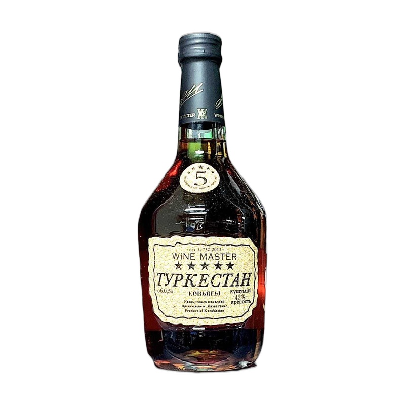 КОНЬЯК DIONIS ТУРКЕСТАН CОGNAC 5 YO 40% 0,5Л