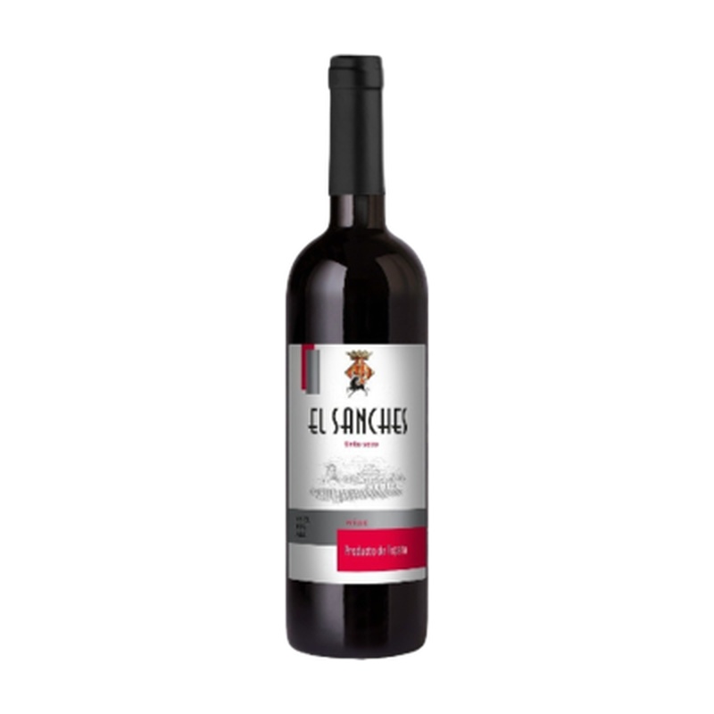 ВИНО EL SANCHES TINTO КРАСНОЕ СУХОЕ 13,5% 0,75Л ИСПАНИЯ