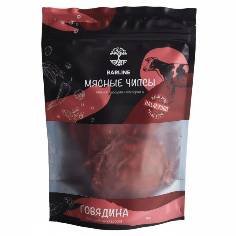 ЧИПСЫ СО ВКУСОМ МЯСА ВЕС
