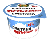 СМЕТАНА DEP ДЕПОВСКАЯ 15% 180Г