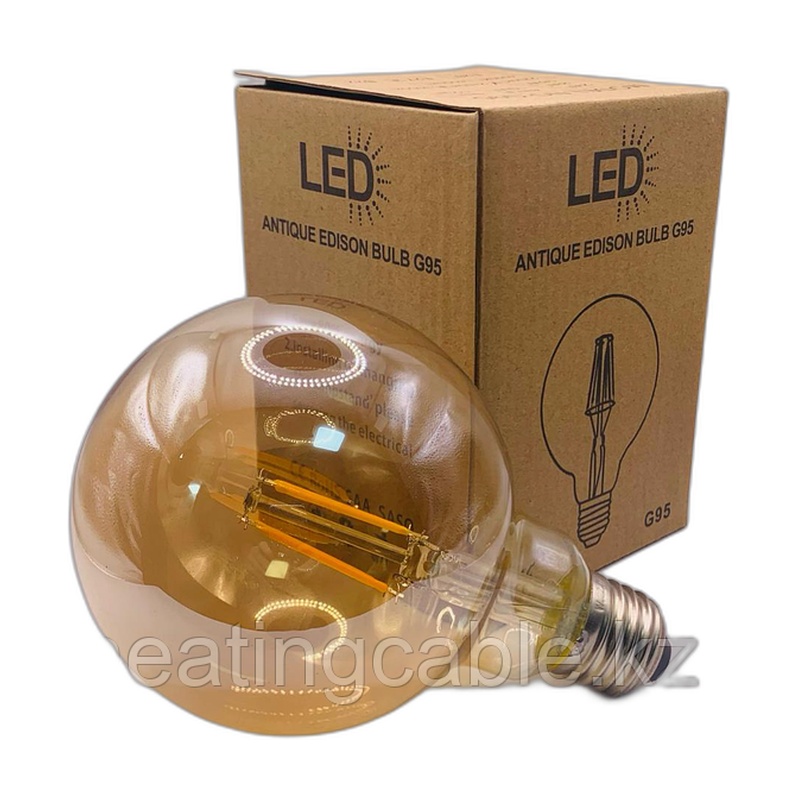 ЛАМПОЧКА LED 4W КОРИЧНЕВАЯ 1ШТ G35