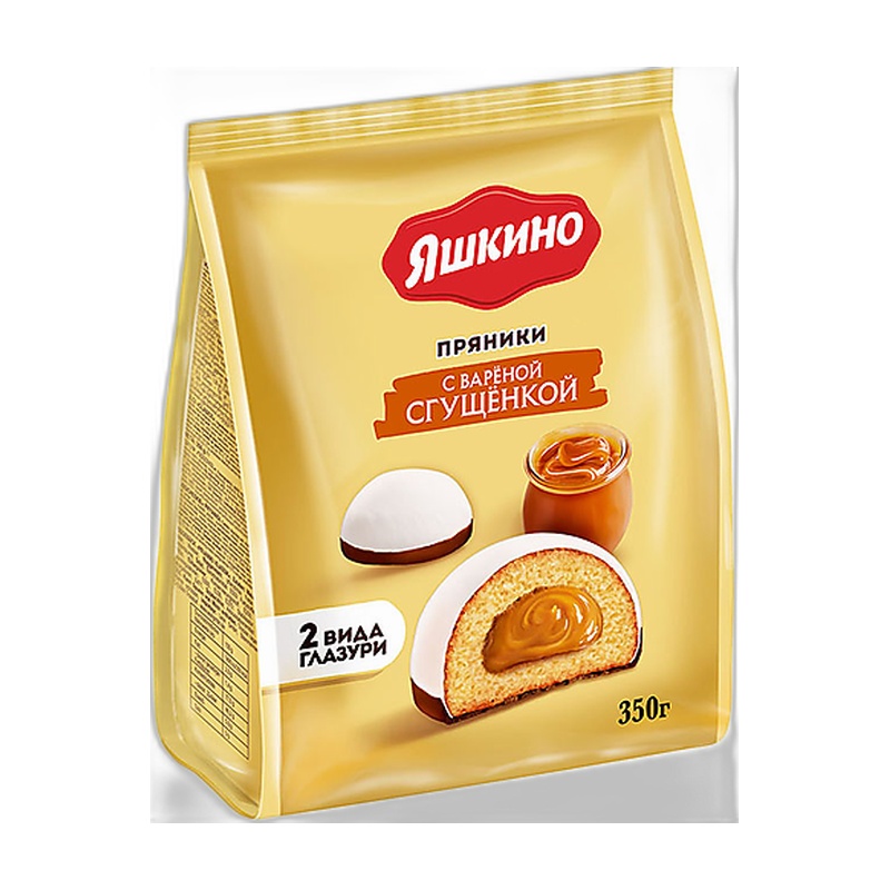 ПРЯНИК ЯШКИНО МИНИ ВАРЕНАЯ СГУЩЕНКА 300Г