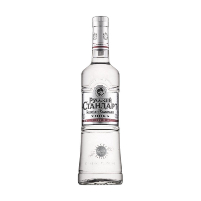 ВОДКА РУССКИЙ СТАНДАРТ PLATINUM 40% 0,5Л