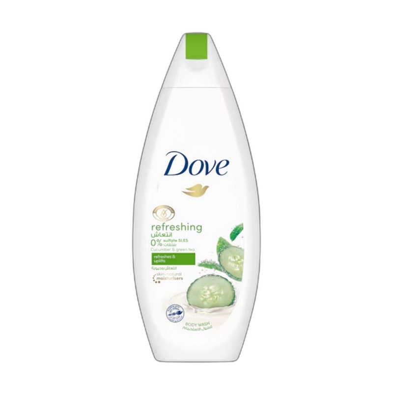 ГЕЛЬ ДЛЯ ДУША DOVE ОСВЕЖАЮЩИЙ ОГУРЕЦ 250МЛ