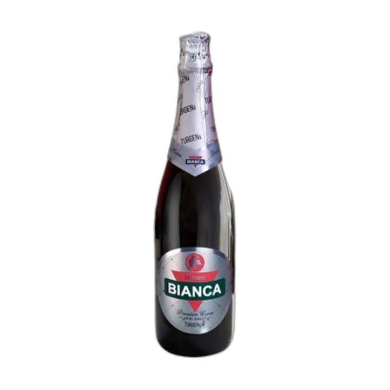 ВИНО ИГРИСТОЕ TURGEN BIANCA КРАСНОЕ ПОЛУСЛАДКОЕ ВИШНЯ 11% 0,75Л КАЗАХСТАН