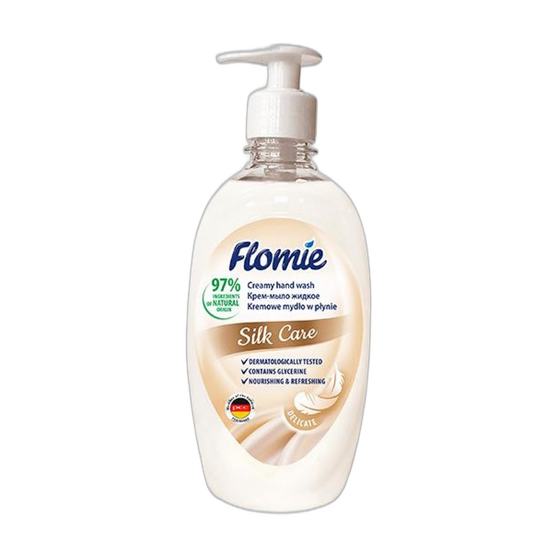 КРЕМ-МЫЛО ЖИДКОЕ FLOMIE SILK CARE 900МЛ