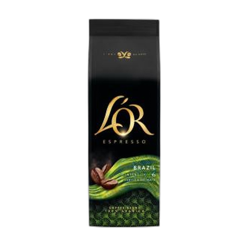 КОФЕ В ЗЕРНАХ L'OR ESPRESSO BRAZIL 500Г