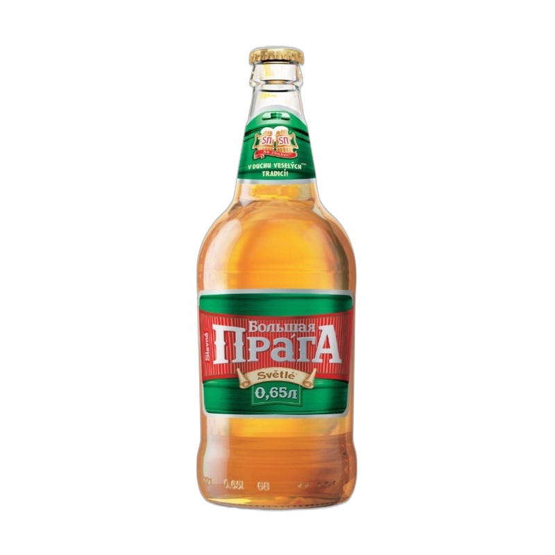 ПИВО SLAVNA БОЛЬШАЯ ПРАГА 0,65Л СТ/Б
