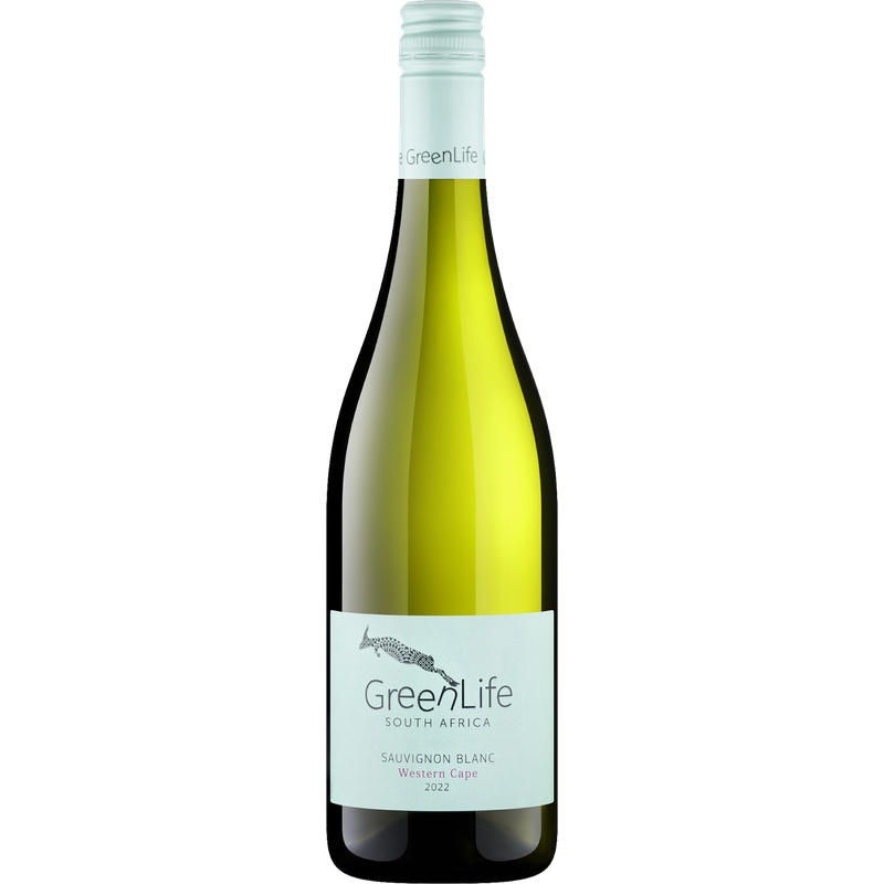 ВИНО GREEN LIFE SAUVIGNON BLANC БЕЛОЕ СУХОЕ 12,5% 0,75Л ЮАР