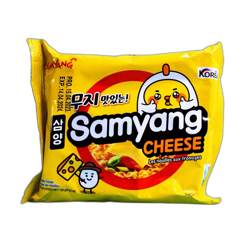 ЛАПША SAMYANG RAMEN CHEESE FLAVOR MULTI 120Г ПАК