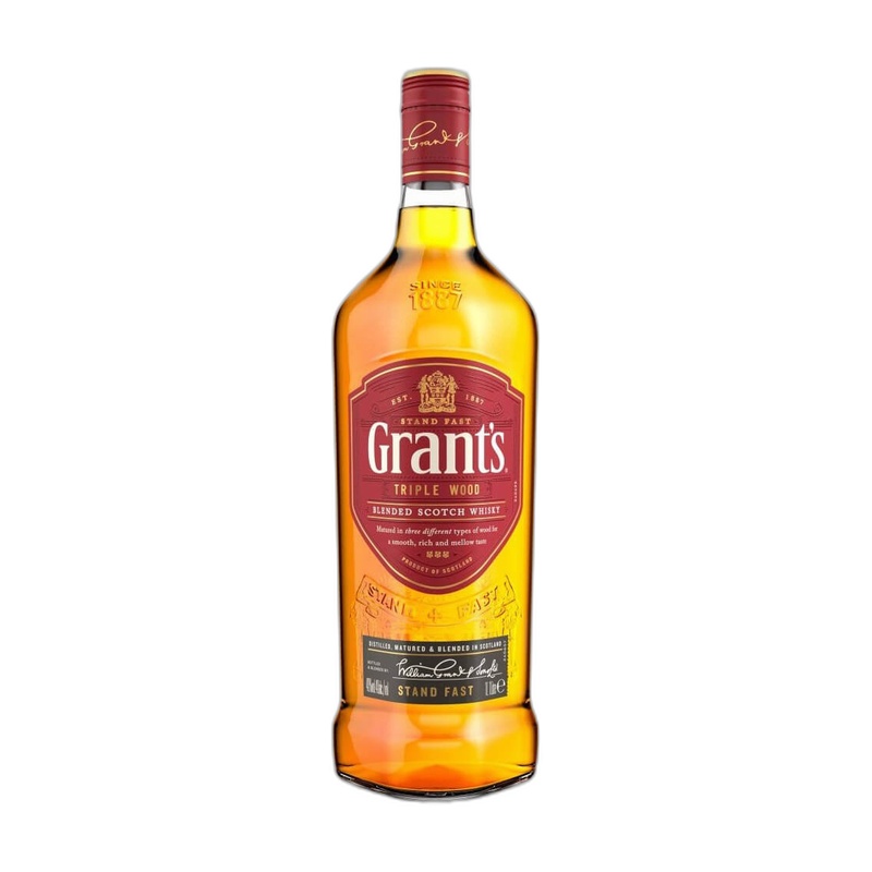 ВИСКИ GRANT'S TRIPLE WOOD 40% 0,5Л