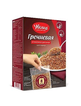 ГРЕЧНЕВАЯ КРУПА УВЕЛКА 8Х80Г ВАР/ПАК