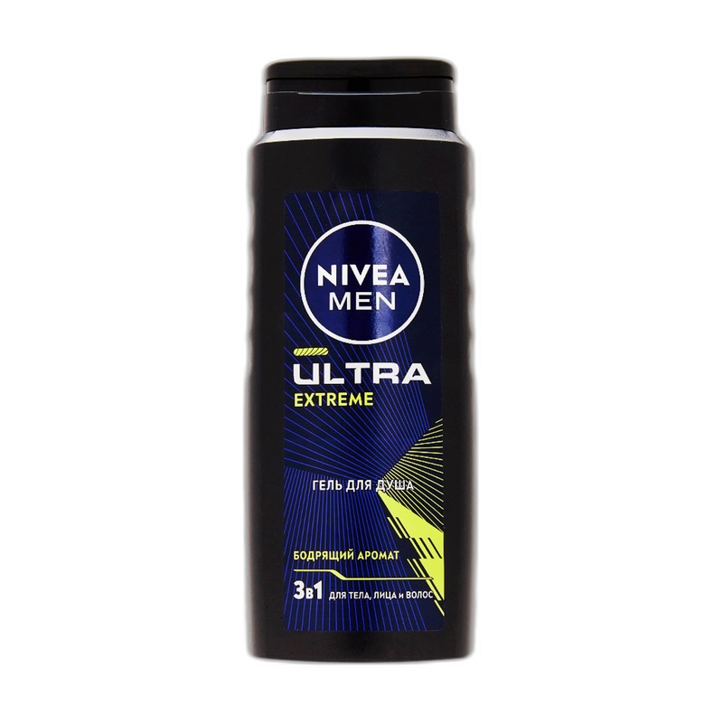 ГЕЛЬ ДЛЯ ДУША NIVEA MEN ULTRA EXTREME 500МЛ