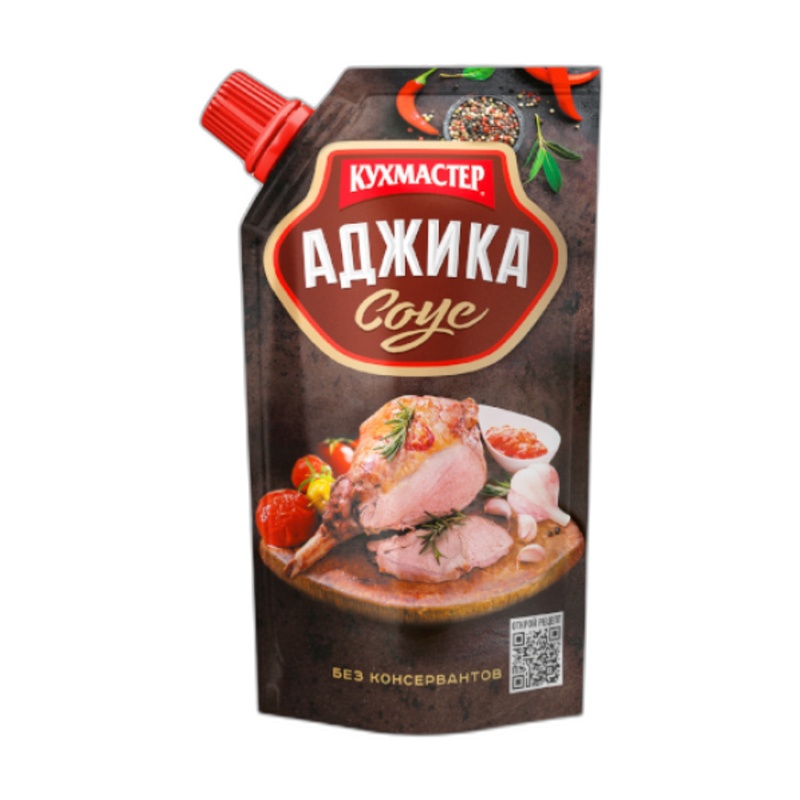 СОУС КУХМАСТЕР АДЖИКА 260Г Д/П