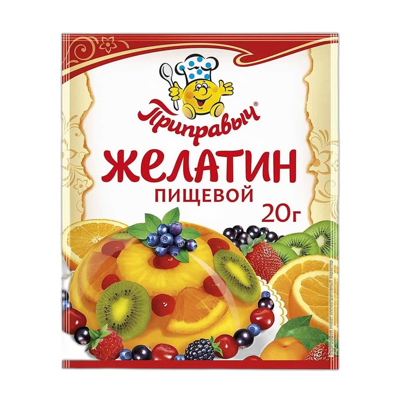 ЖЕЛАТИН ПИЩЕВОЙ ПРИПРАВЫЧ 20Г