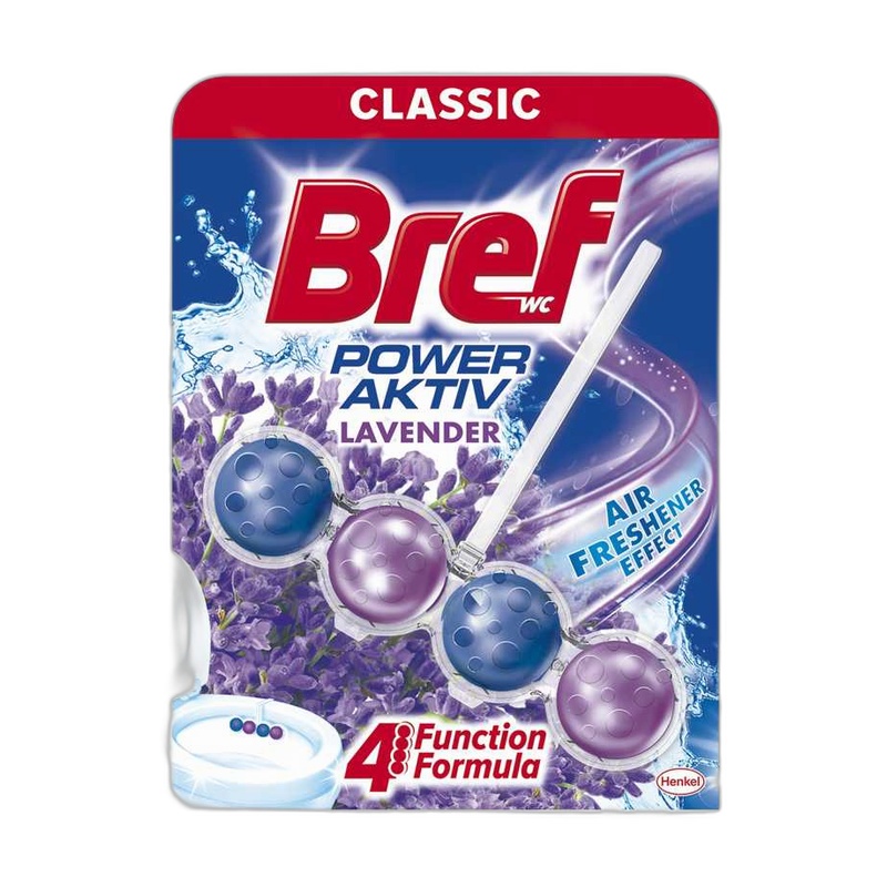 БЛОК ДЛЯ УНИТАЗА BREF POWER ACTIVE ЛАВАНДА 50Г