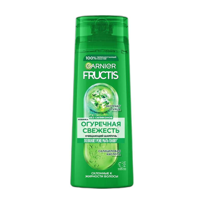 ШАМПУНЬ FRUCTIS ОГУРЕЧНАЯ СВЕЖЕСТЬ 250МЛ