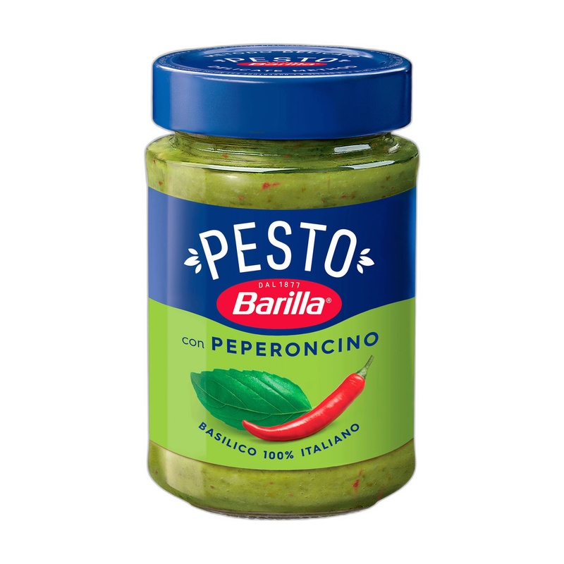 СОУС BARILLA ПЕСТО С ПЕРЦЕМ 195Г СТ/Б
