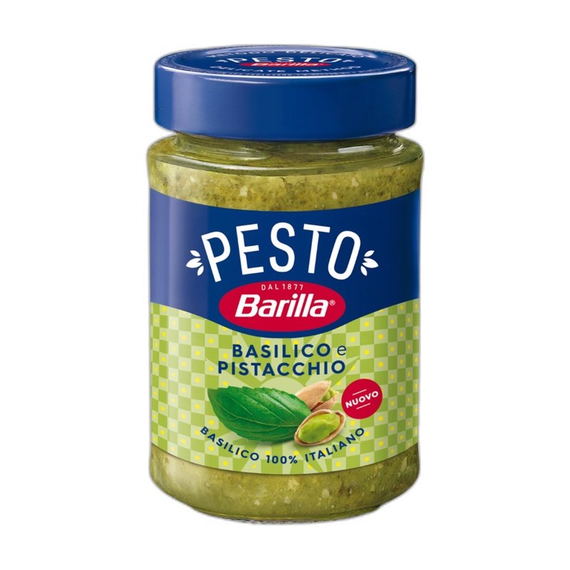СОУС BARILLA ПЕСТО БАЗИЛИК ФИСТАШКА 190Г СТ/Б