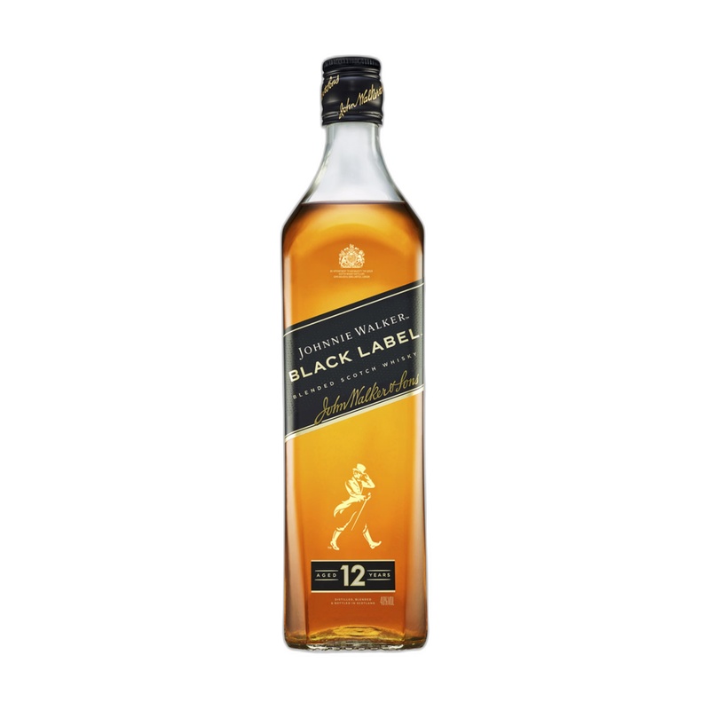 ВИСКИ JOHNNIE WALKER BLACK LABEL 12 YO 40% 0,75Л