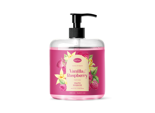 МЫЛО ЖИДКОЕ MEGGI VANILLA RASPBERRY 500МЛ