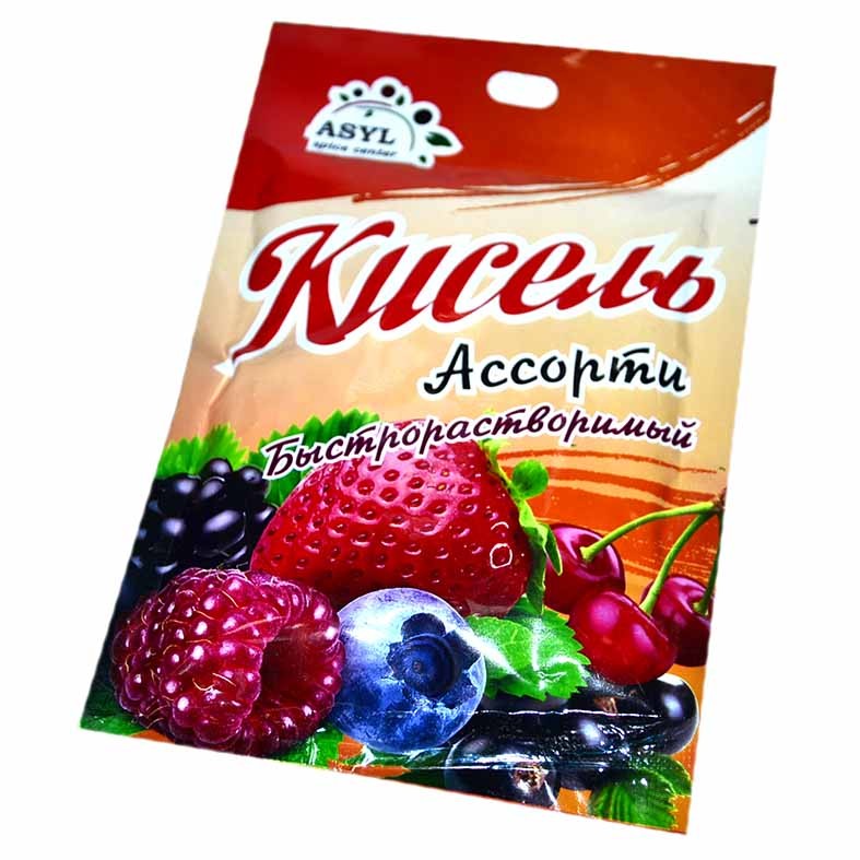 КИСЕЛЬ ASYL БЫСТРОРАСТВОРИМЫЙ АССОРТИ 90Г