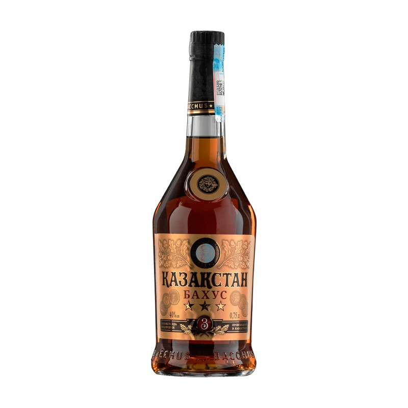 КОНЬЯК БАХУС BACCHUS 3 YO 40% 0,375Л