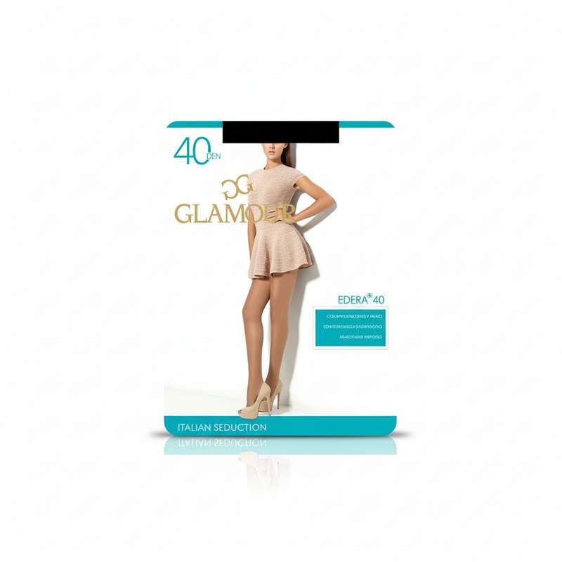 КОЛГОТКИ ЖЕНСКИЕ GLAMOUR EDERA 20 NERO 5