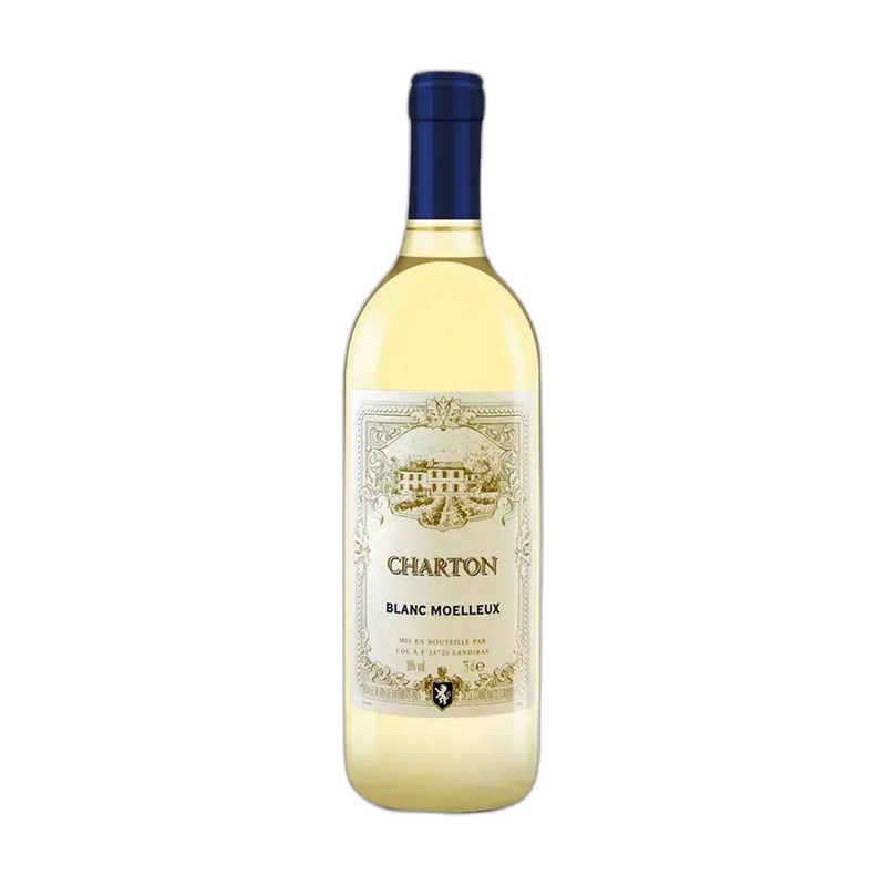 ВИНО CHARTON БЕЛОЕ ПОЛУСЛАДКОЕ 10% 0,75Л ФРАНЦИЯ