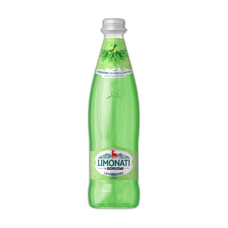 ЛИМОНАД BORJOMI ТАРХУН 0,5Л СТ/Б