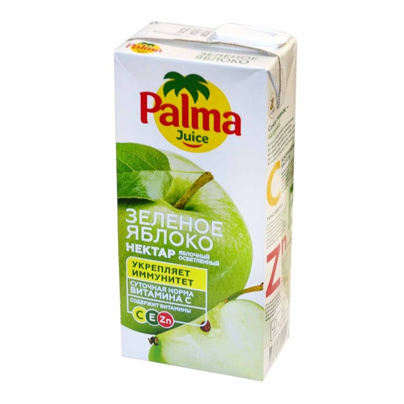 НЕКТАР PALMA ЗЕЛЕНОЕ ЯБЛОКО 0,95Л Т/П