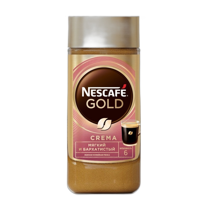 КОФЕ РАСТВОРИМЫЙ NESCAFE GOLD CREMA 85Г СТ/Б