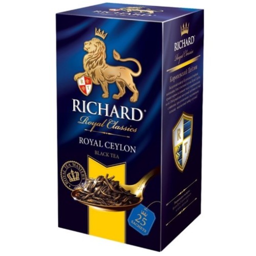 ЧАЙ ЧЕРНЫЙ RICHARD CEYLON 25 ПАКЕТИКОВ