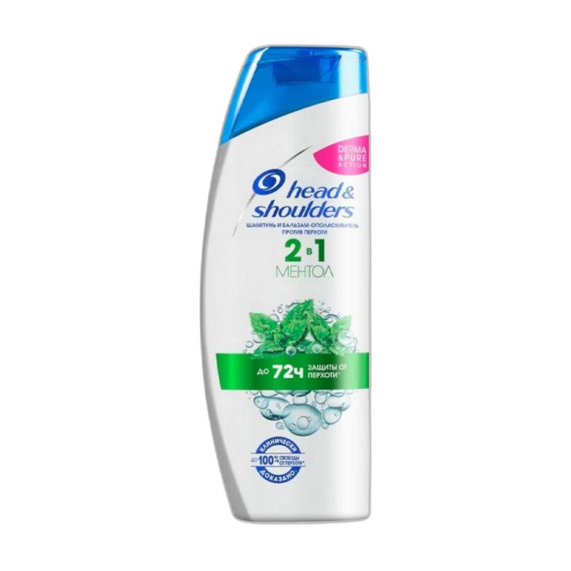 ШАМПУНЬ HEAD&SHOULDERS ПРОТИВ ПЕРХОТИ МЕНТОЛ 360МЛ