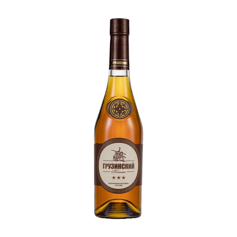 КОНЬЯК ГРУЗИНСКИЙ 3 YO 40% 0,7Л