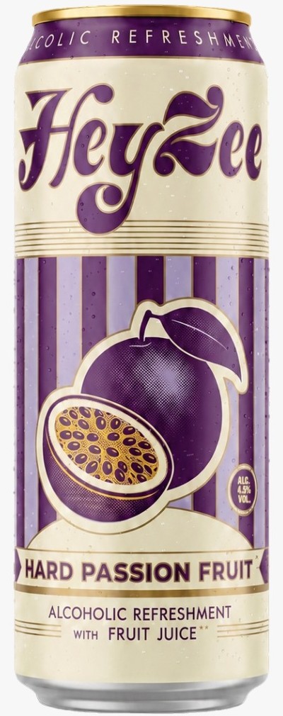 ПИВНОЙ НАПИТОК HEYZEE PASSION FRUIT 4,5% 0,45Л Ж/Б