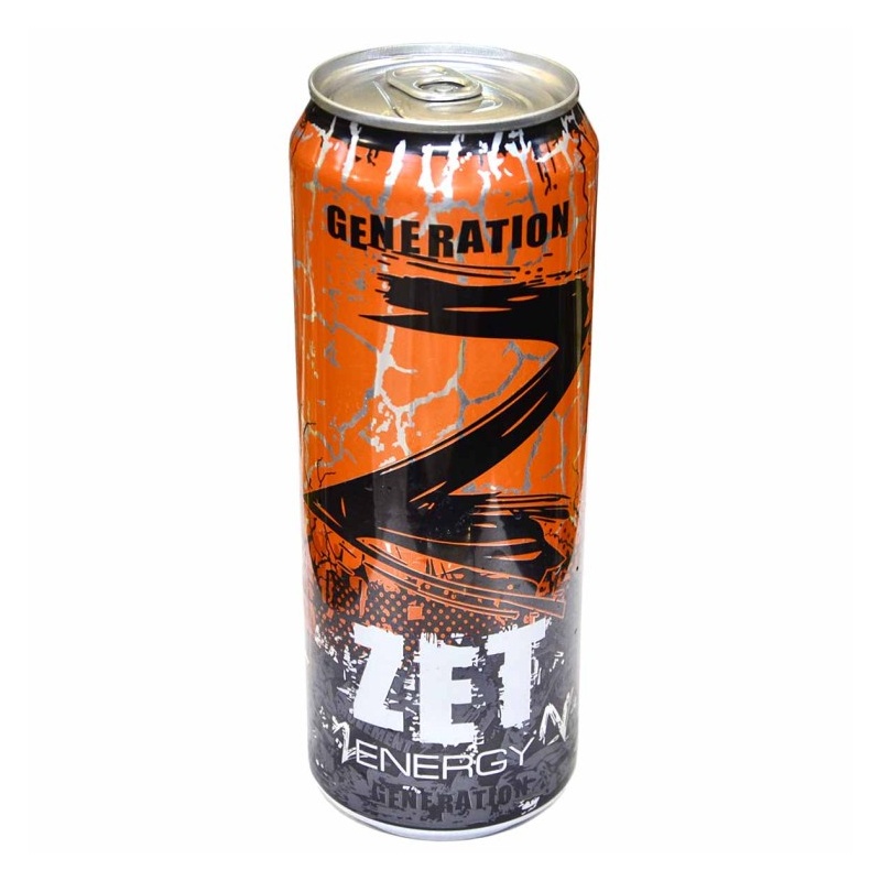 НАПИТОК ЭНЕРГЕТИЧЕСКИЙ ZET ENERGY 0,45Л Ж/Б